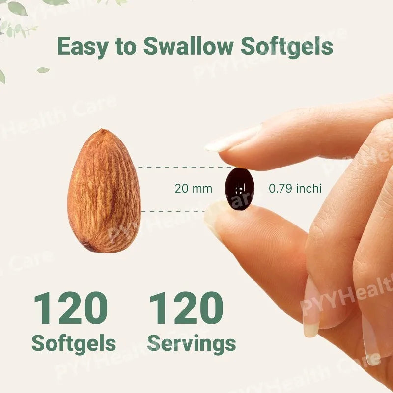 Astaxanthin 12mg Softgels From Plant-Based Microalgae with MCT Oil Dietary Supplement